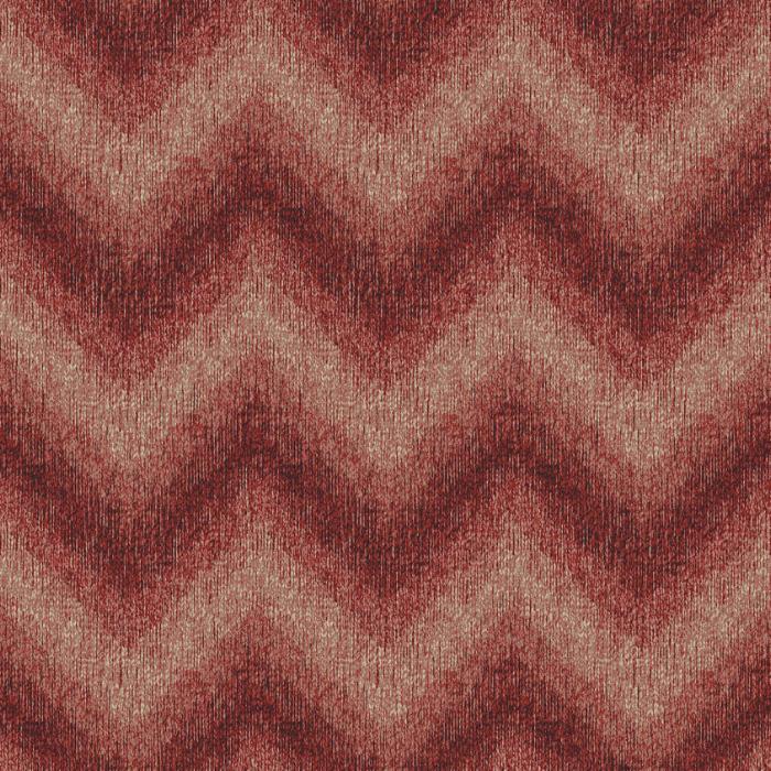 zigzag knit red