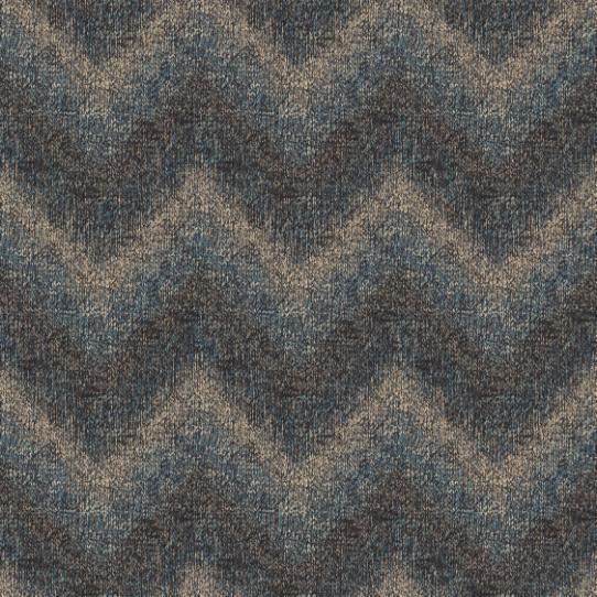 zigzag knit blue