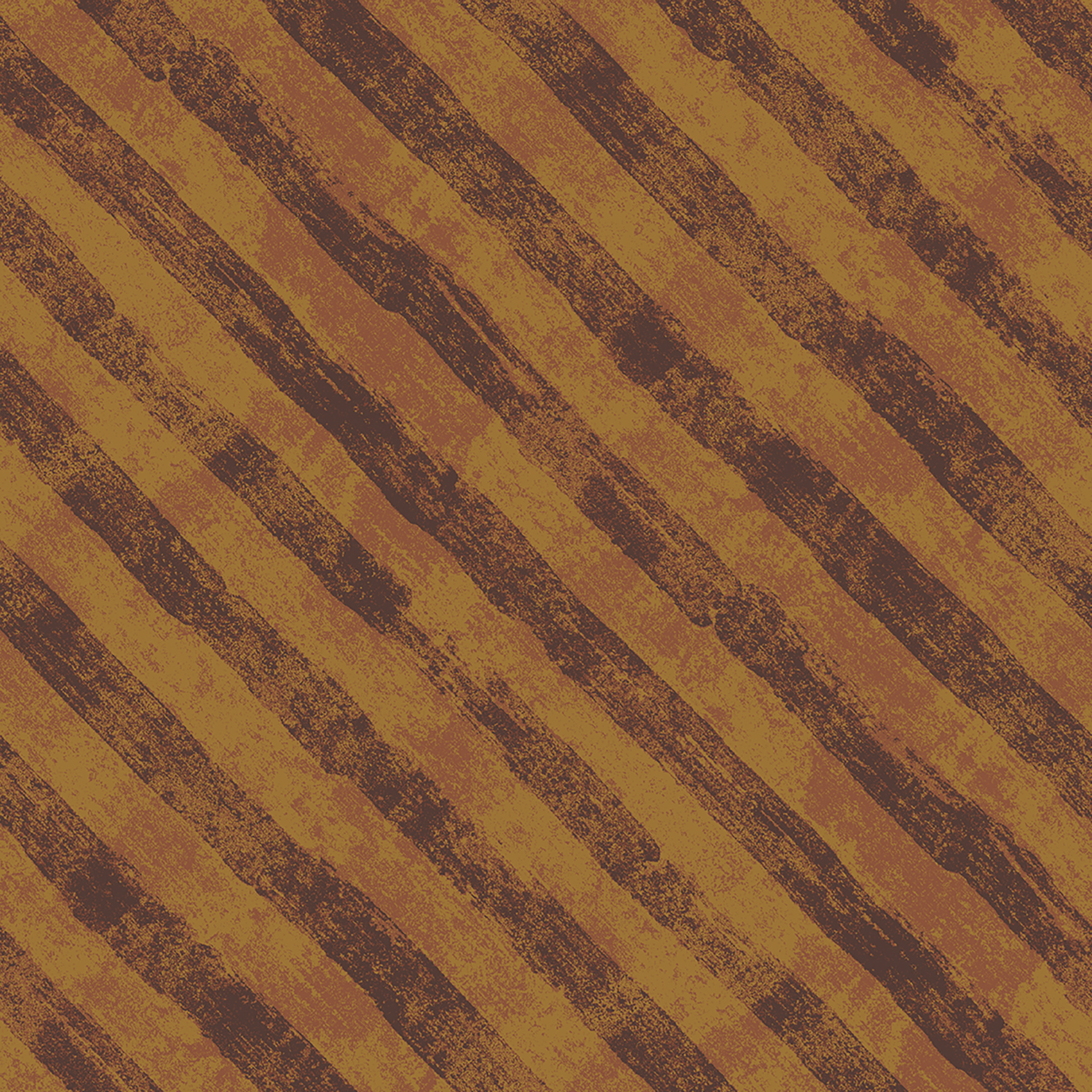 Angled Strokes II orange