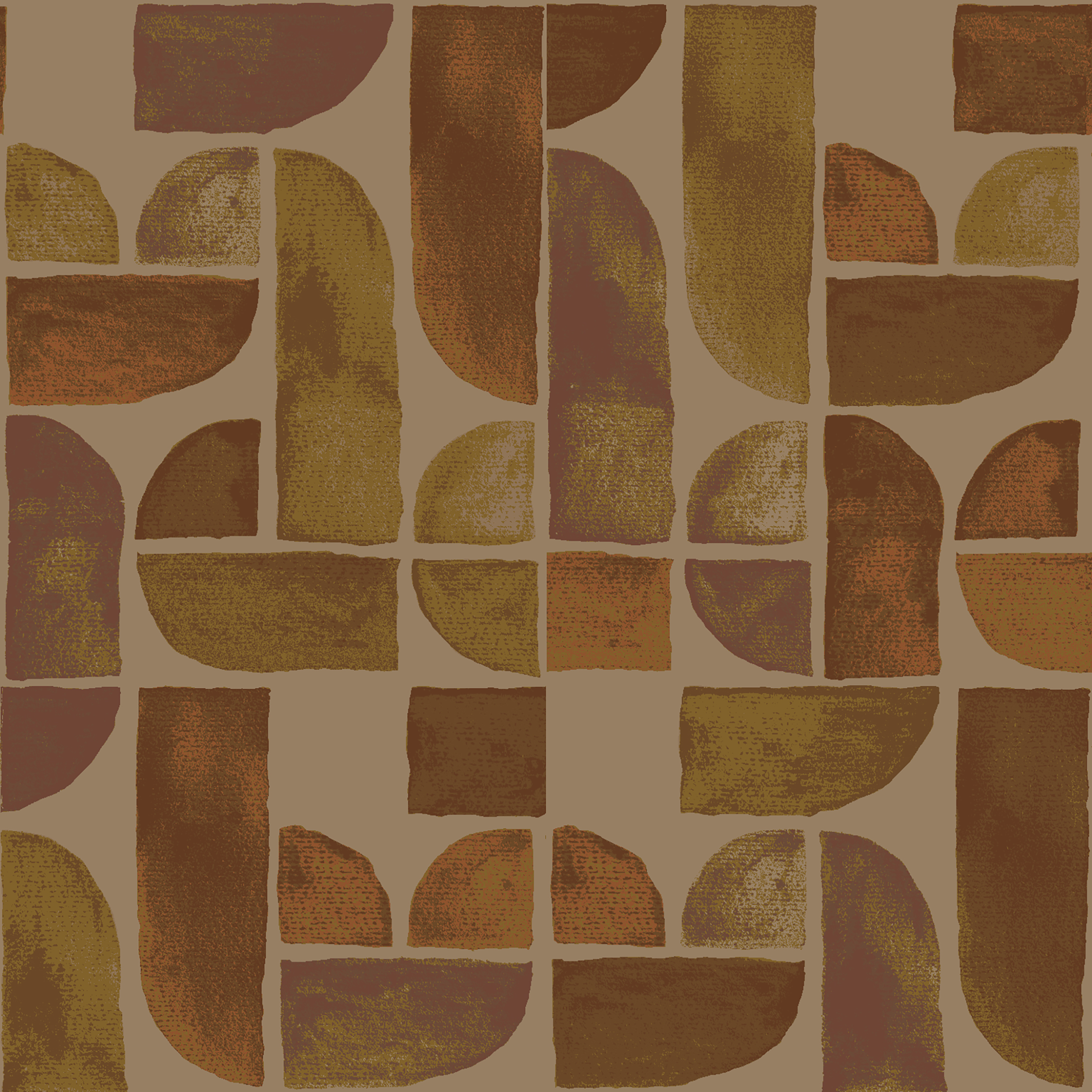 Soft Shapes II golden