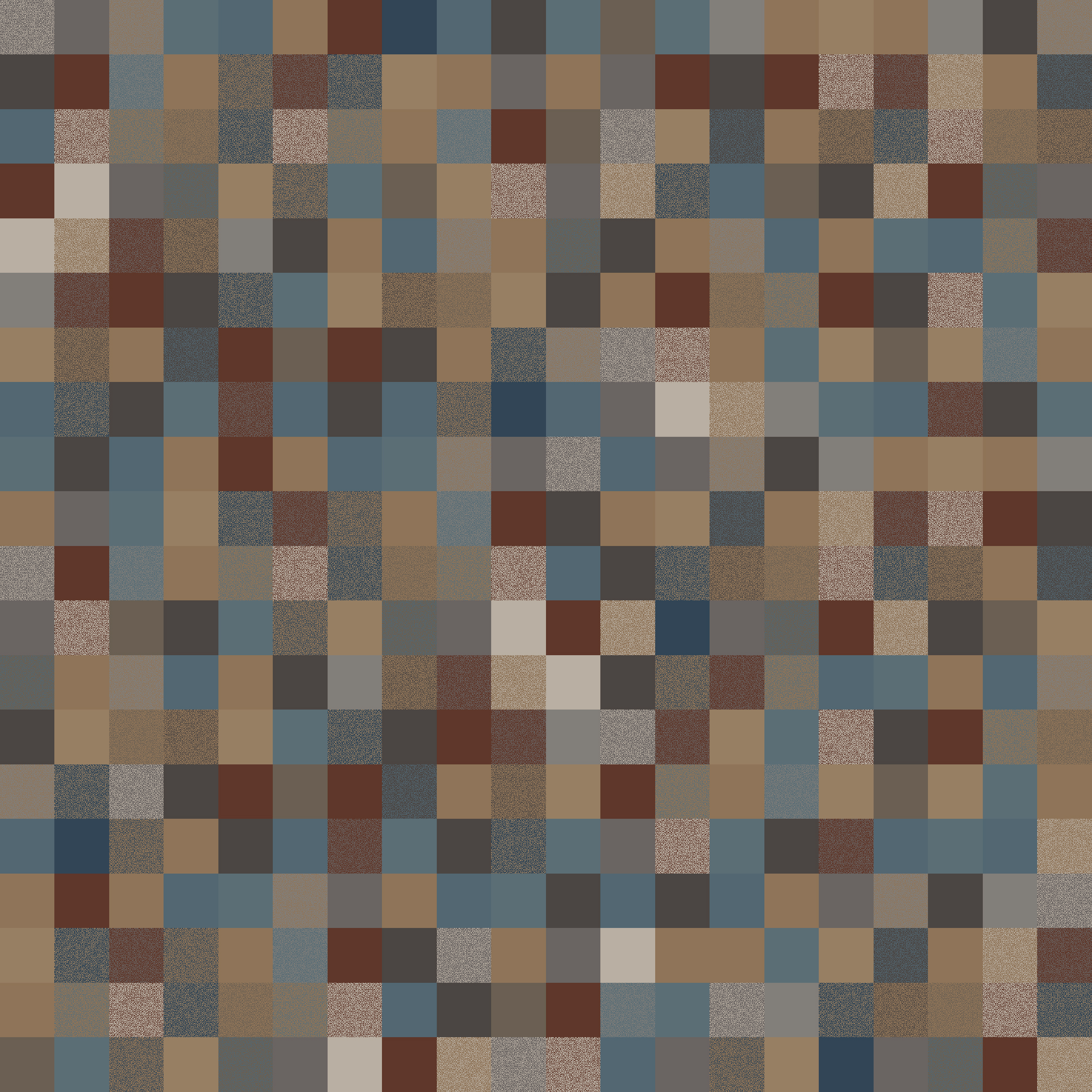 Pixel Noise  blue