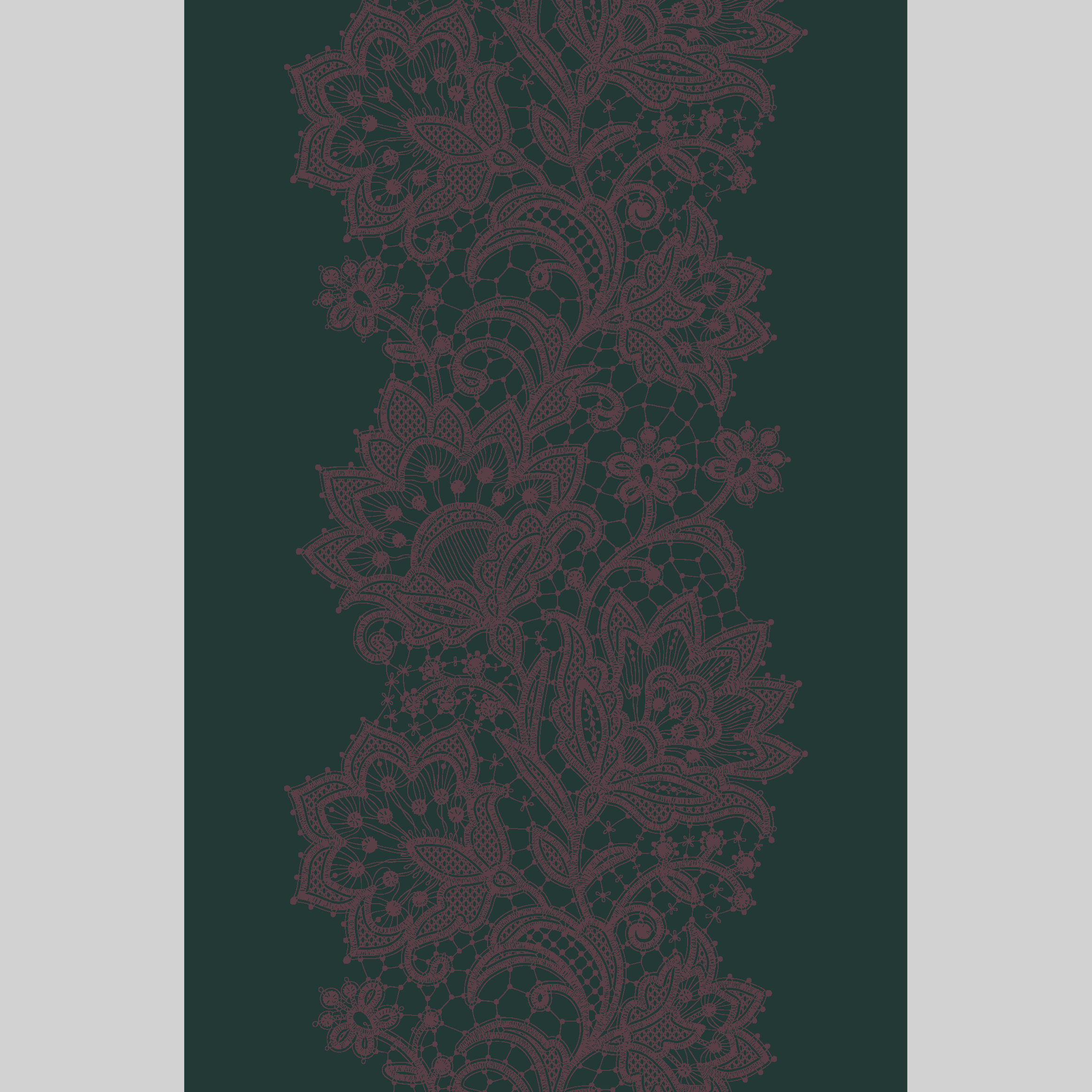 doily corridor 195 cm  green