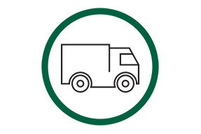 Abholung und Transport