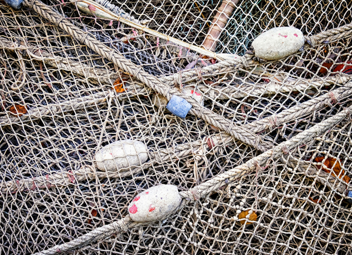 Von Fischernetzen zu Teppichgarnen