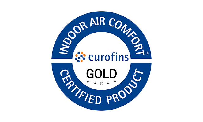 Indoor Air Comfort Gold: Ihre Garantie für geringe Emissionen