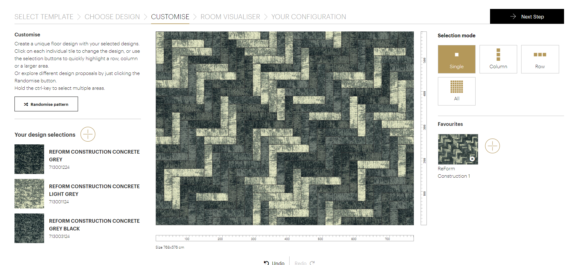 Entdecken Sie unseren Tiles & Planks Creator